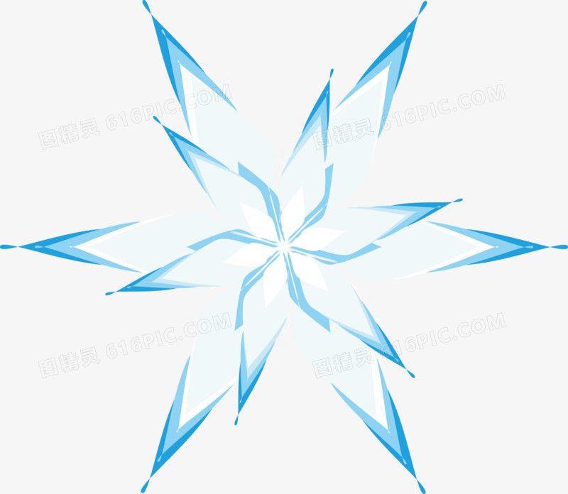 冰花矢量