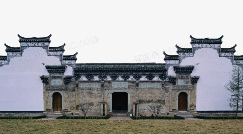 中国风建筑房屋