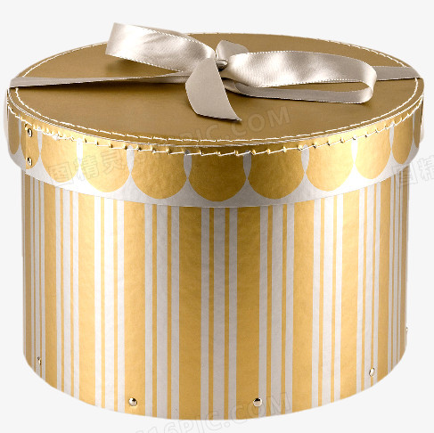 金色蛋糕盒
