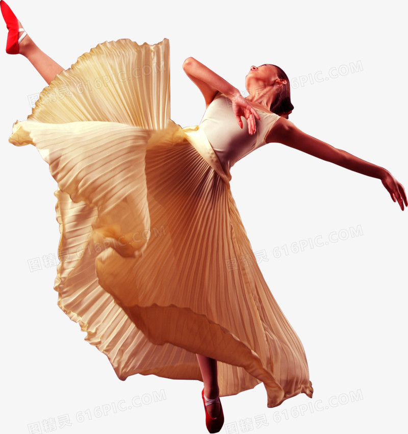 跳舞的女性海报装饰