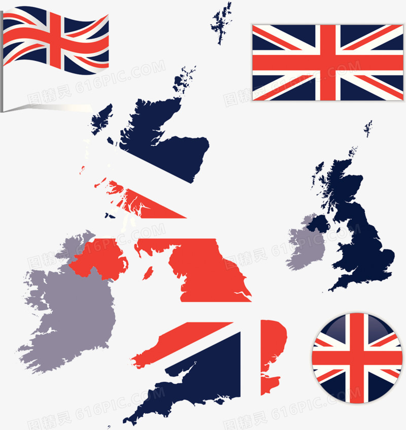 英国国旗元素
