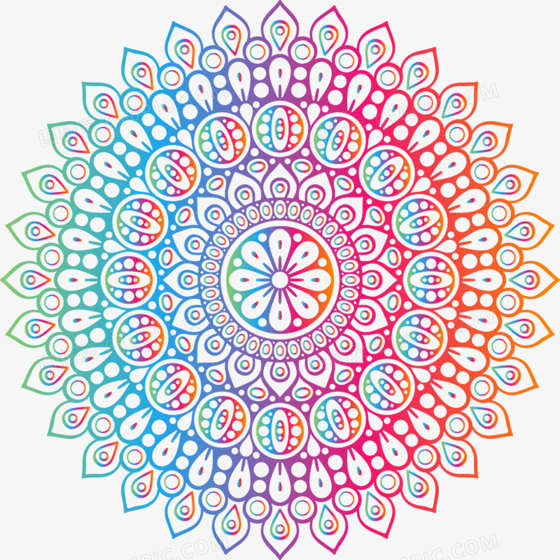 欧式花纹矢量