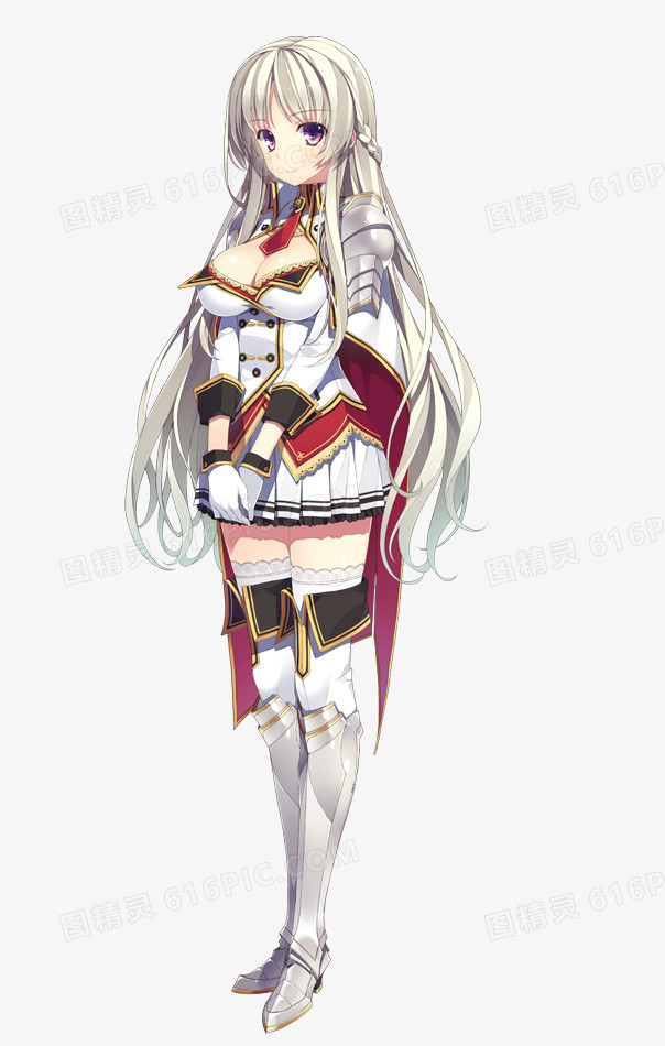 卡通美少女