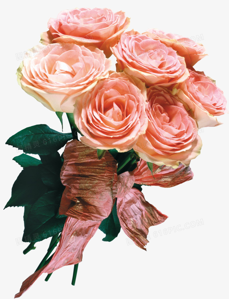 抽象鲜花素材庆典花卉 一束玫瑰花