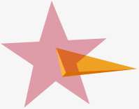 五角星星星立体三角形