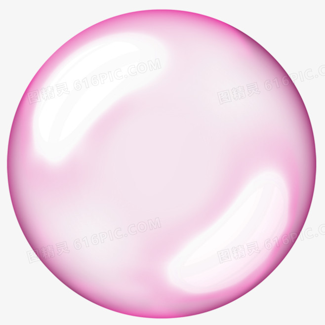 紫色气泡圆球图片