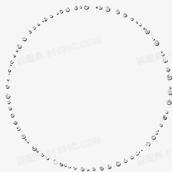 钻石装饰圈圆环