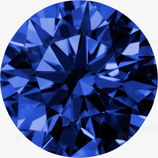 蓝色钻石图片图片免费下载_png素材_编号1xri7m6k4_图精灵