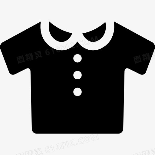 婴儿的衣服图标