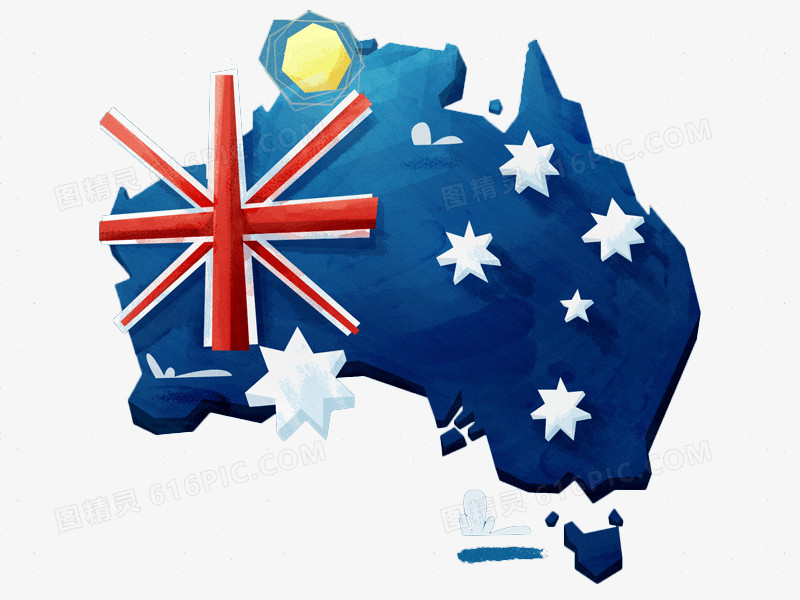 澳大利亚地形国旗