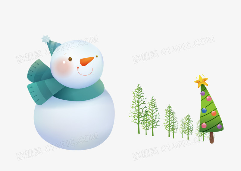 矢量雪人