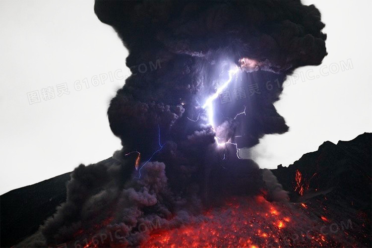 火山爆发