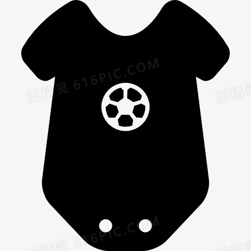 婴儿套装衣服的明星设计图标