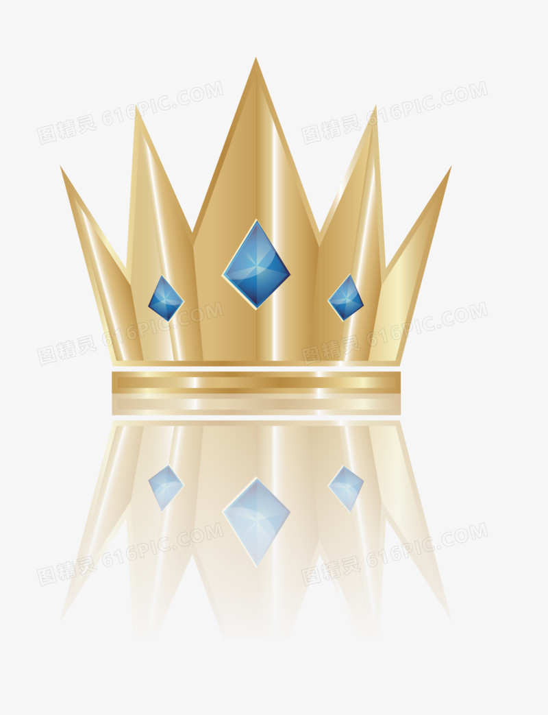 蓝色钻石黄冠
