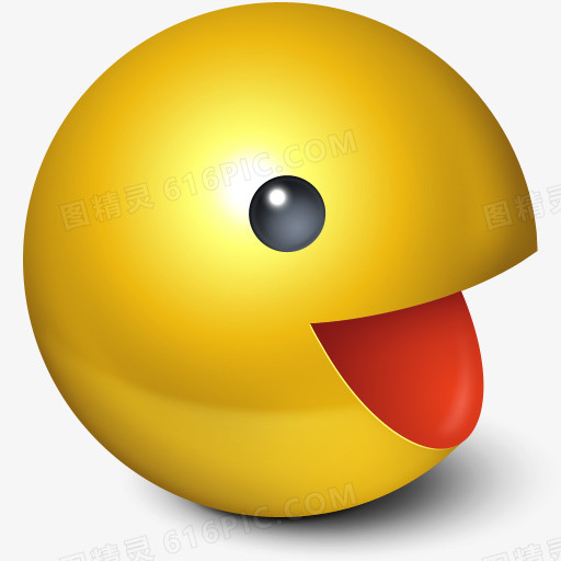 可爱的球笑脸黄色的游戏游戏情感表情符号面对我喜欢按钮3A