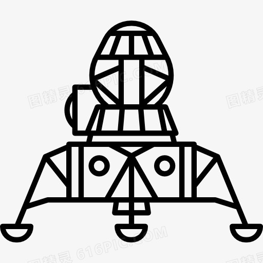 空间探测器图标