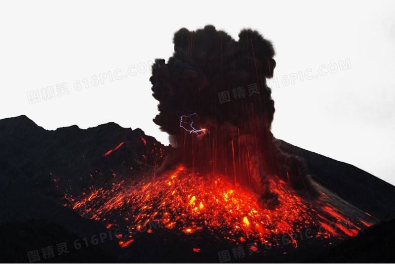 火山爆发