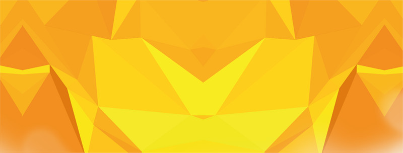 黄色抽象几何图形组合