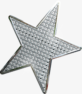 钻石五角星饰品