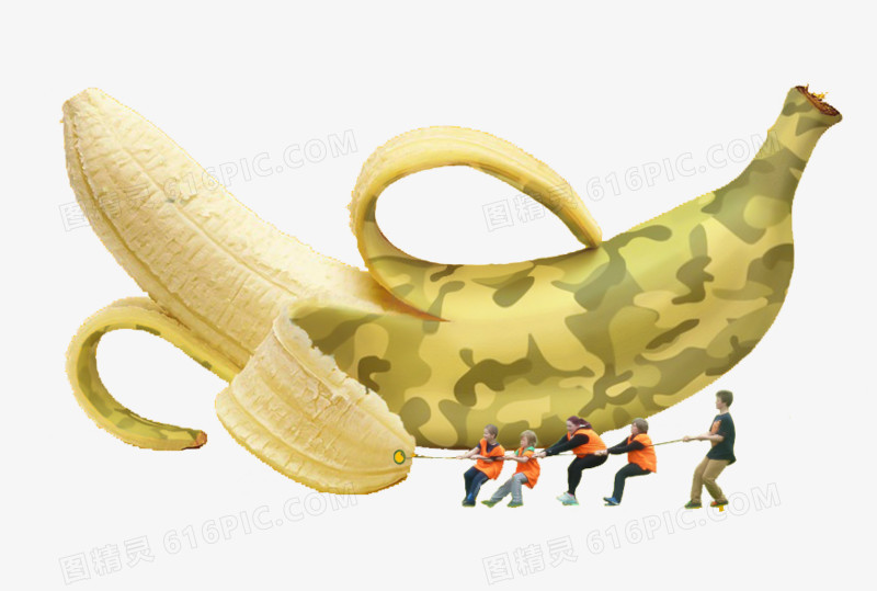 创意迷彩香蕉