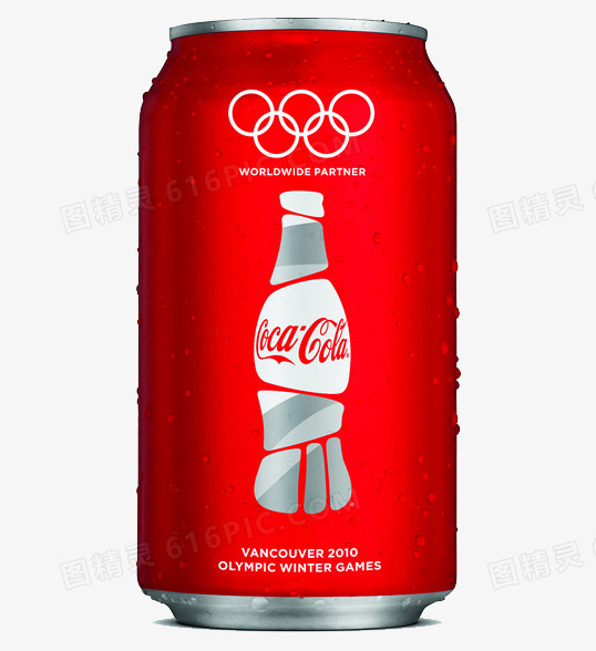 可口可乐红色奥运包装