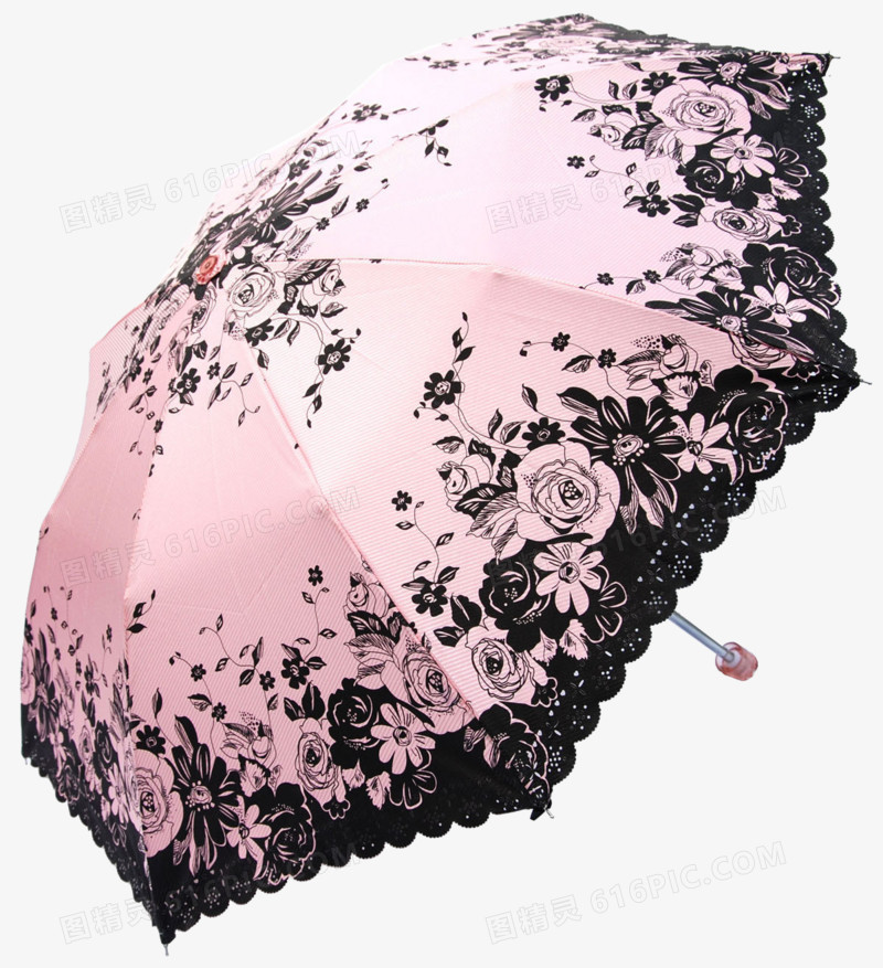 遮阳伞黑胶折叠天堂伞