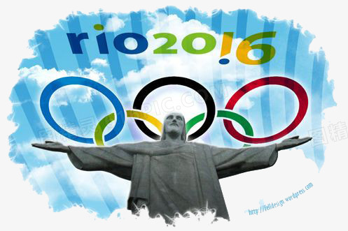 里约奥运会背景花纹