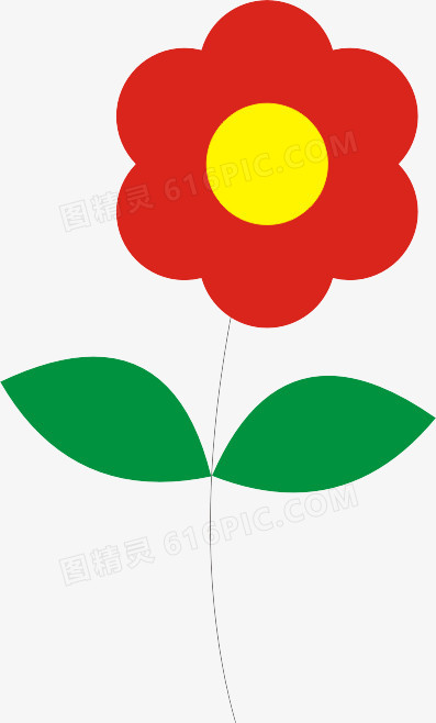 关键词:小红花花朵红色卡通花图精灵为您提供绿叶红花免费下载,本设计
