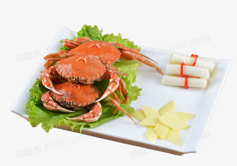 生菜螃蟹蟹排
