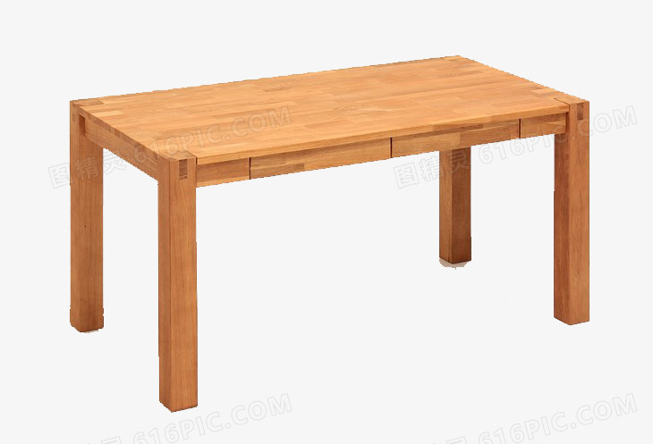 现代简约长方形木桌