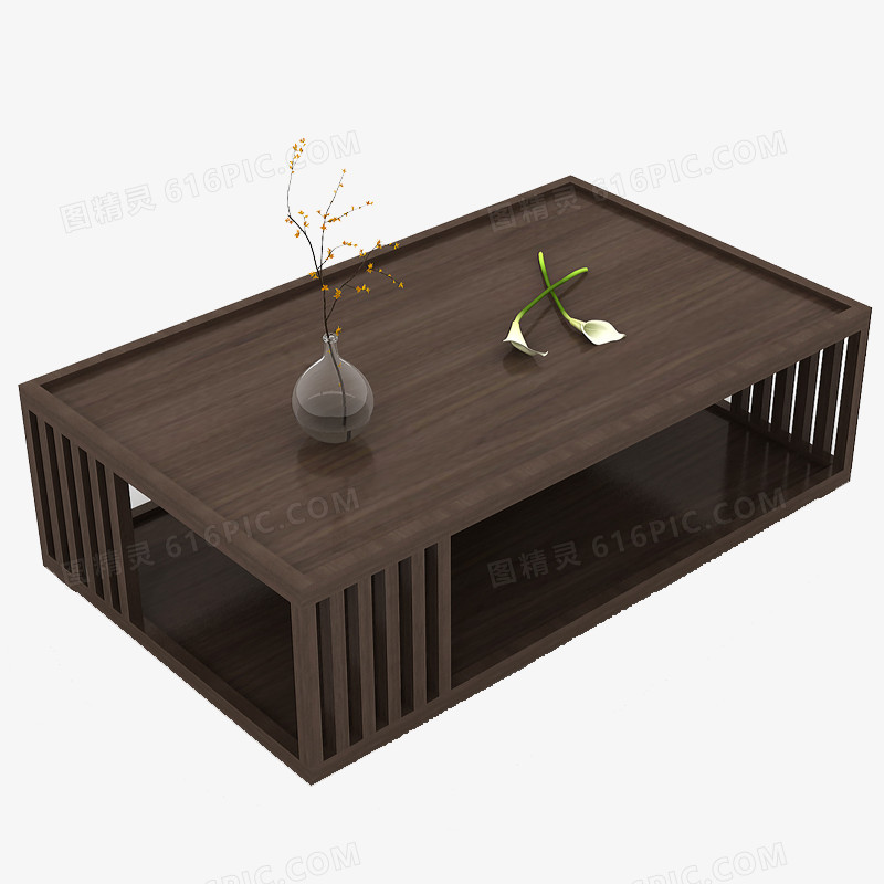 实木简易桌子