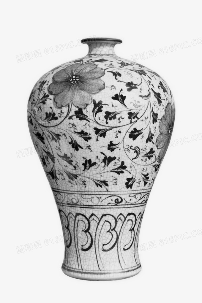 中华古典装饰瓷花瓶