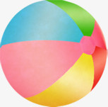 彩色创意设计卡通圆球拼接