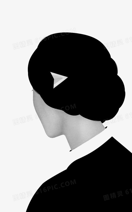 女人的背影