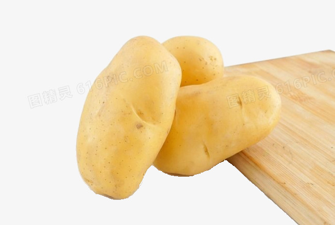 土豆和菜板
