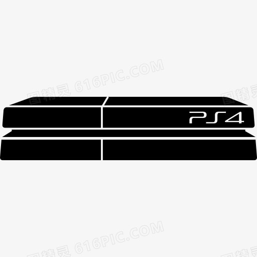 PS4游戏主机图标