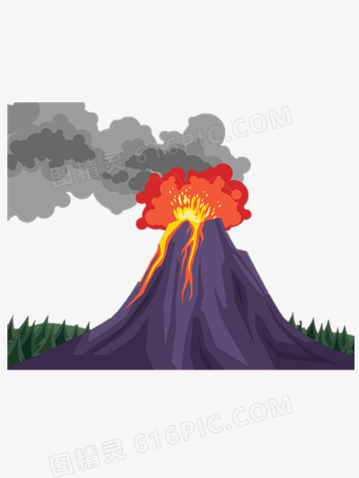 火山爆发