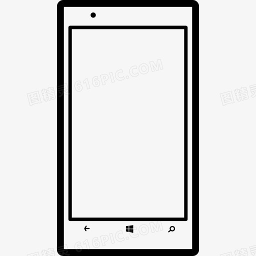 手机外形流行的诺基亚Lumia 720 图标