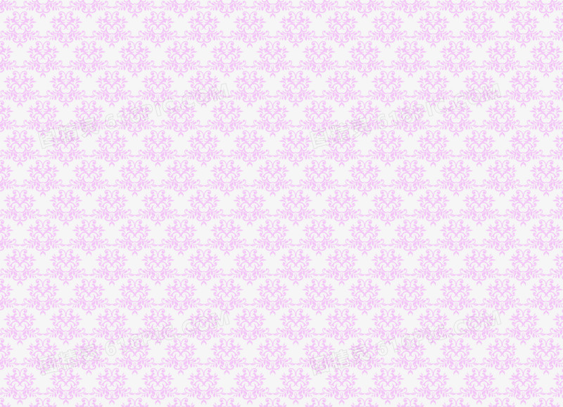 粉色花朵婚礼海报