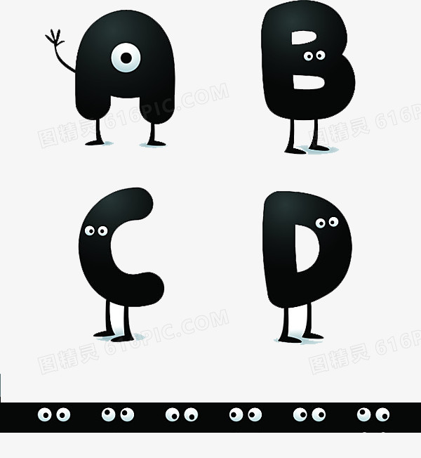 AEBD字母图片图片