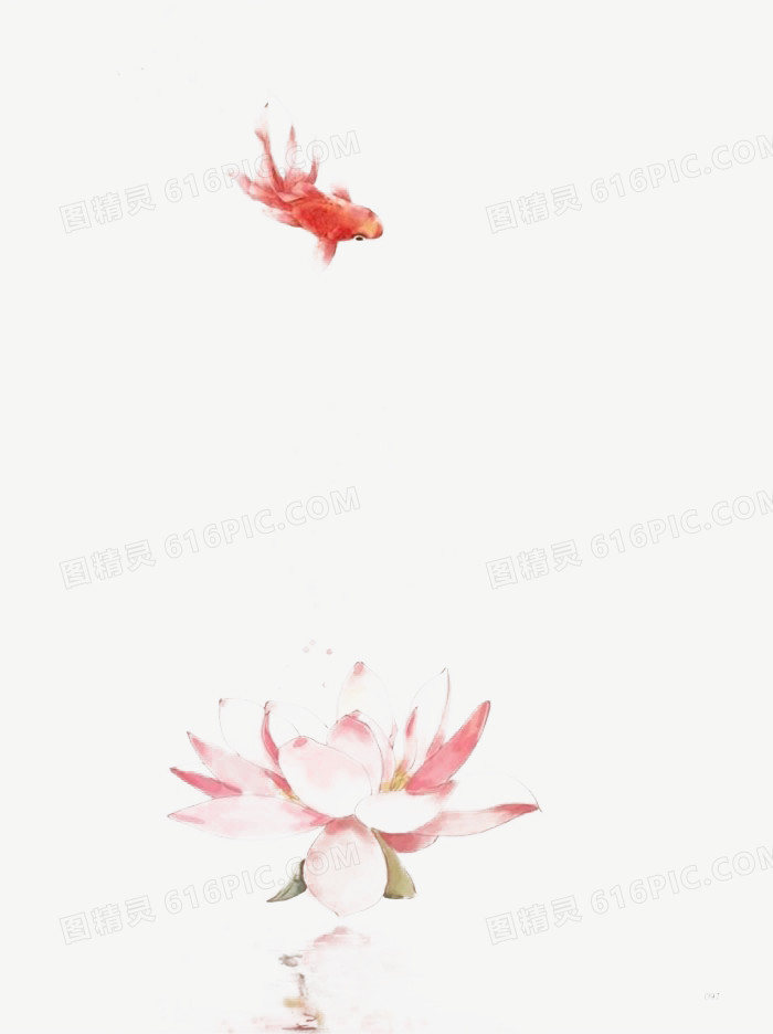 悬空的鲤鱼