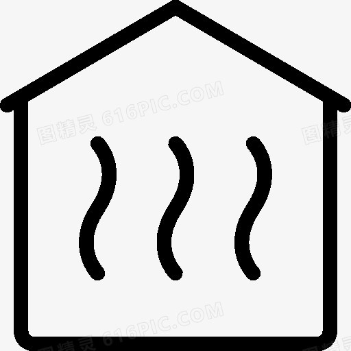 Household Heating Room Icon