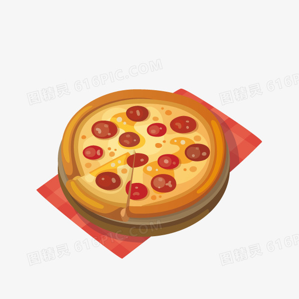 披萨 水果披萨