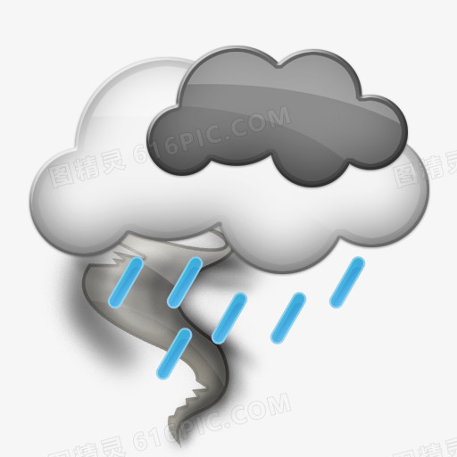 雨龙卷风SILq-Weather-Icons