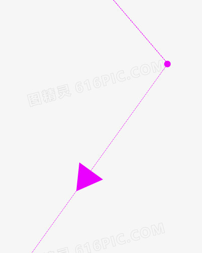 高清创意紫色的三角形流畅线条