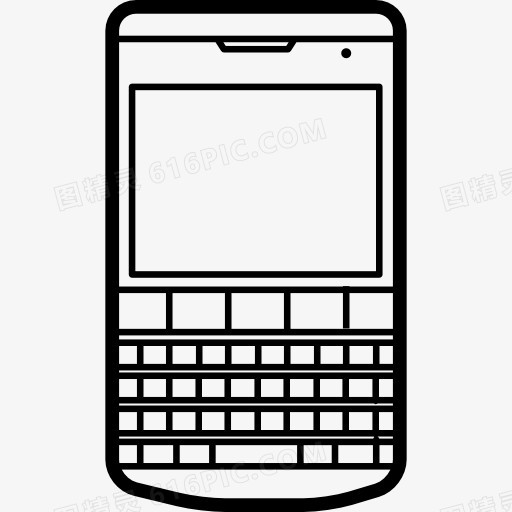手机的流行模式黑莓保时捷设计图标