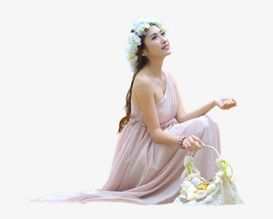 现代婚纱照装饰
