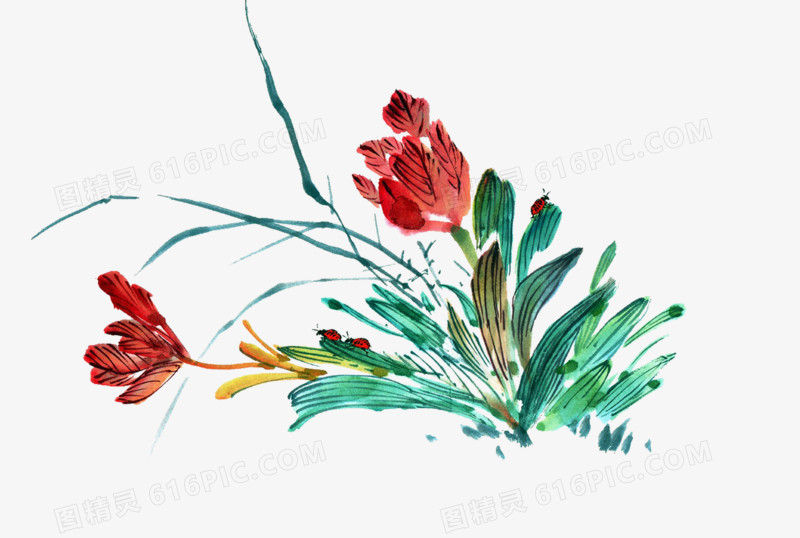手绘花花