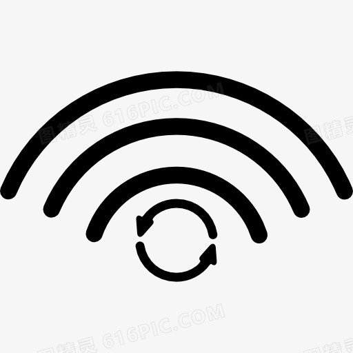 WiFi连接刷新标志图标