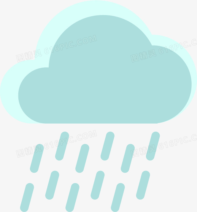 天气图标-雨